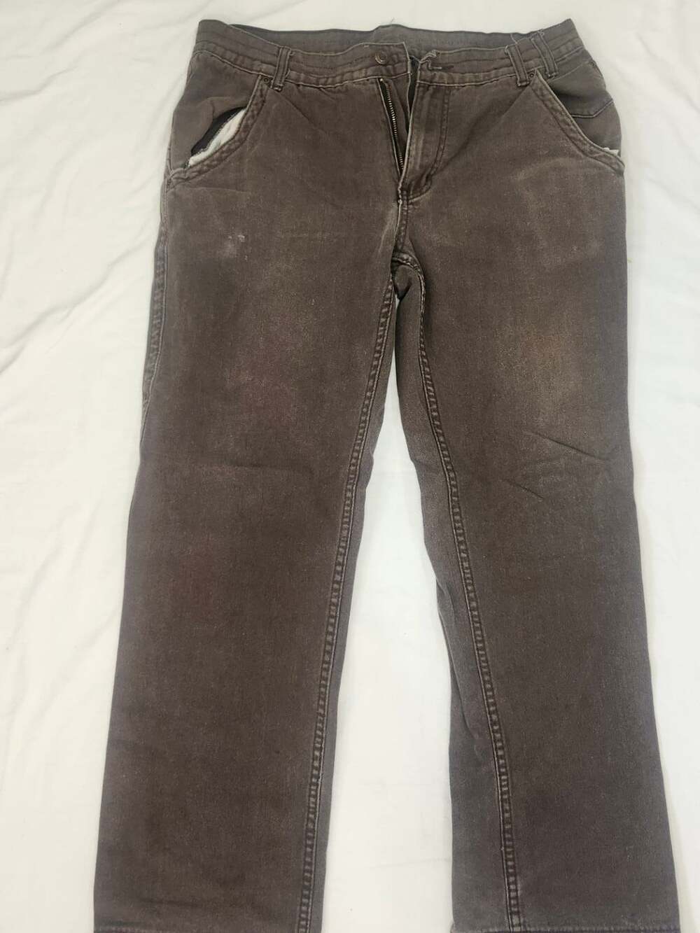 KAVU Vintage Brown Denim Jeans Size 36